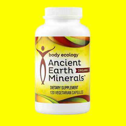 Body ecology ancient earth minerals organic capsules highest quality blend of humic, fulvic, micro and macro trace minerals and amino acids nourishing ecology energy