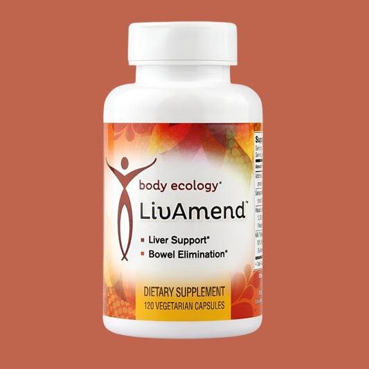 Body Ecology Livamend supports bile flow healthy liver improve elimination gluten free